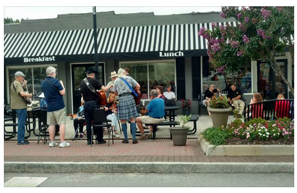 Bluegrass Jam at Matthews Cafeteris, Tucker, GA