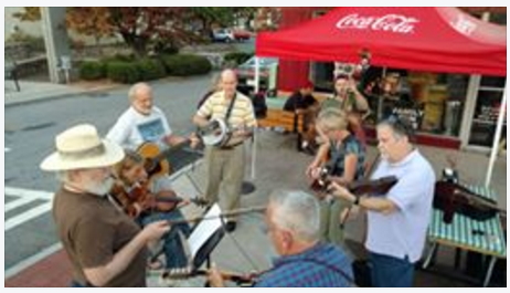 Bluegrass Jam at Matthews Cafeteris, Tucker, GA